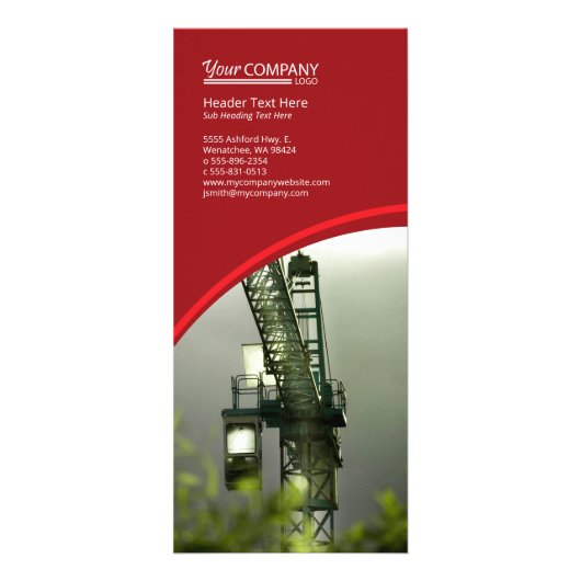 明るい赤、ブルゴーニュのタイル写真 ラックカード (正面)