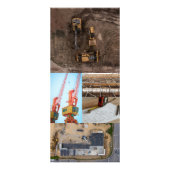 明るい赤、ブルゴーニュのタイル写真 ラックカード (裏面)