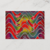 明るい赤 名刺 (裏面)