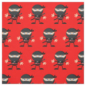 明るい赤(忍者) ファブリック (見本)