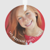 明るい輝メリーきモノグラムクリスマスフォト オーナメント (裏面)