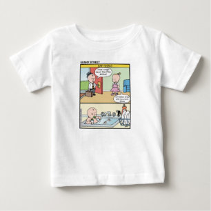 明るい通りのベビーの世界 ベビーTシャツ