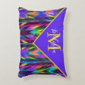 明るい部族のシボパーソナライズされたン アクセントクッション (正面(垂直))