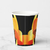 明るい金ゴールドスタイリッシュ装飾ハッピーバースデー 紙コップ (右)