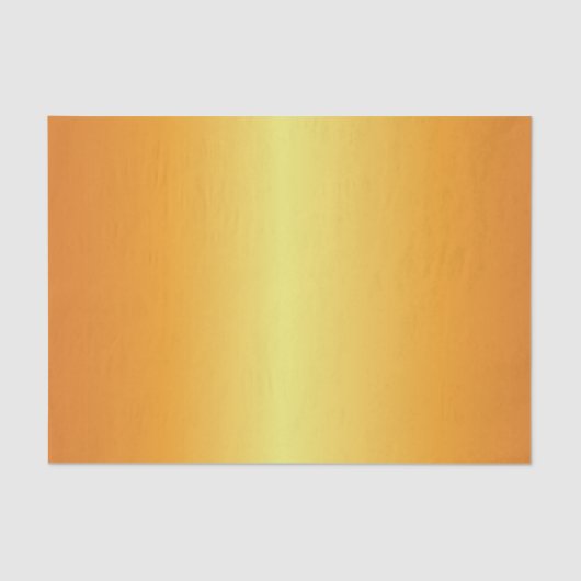 明るい金属製の金ゴールドベル 薄葉紙 (正面)