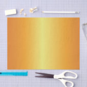 明るい金属製の金ゴールドベル 薄葉紙 (クラフト)