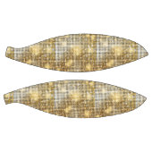 明るい金色きらめくのシークイングリッターディスコボール バスケットボール (パネル)