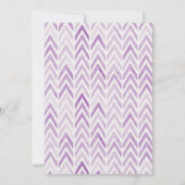 明るい開花ベビーガール写真誕生のお知らせ 案内状 (裏面)