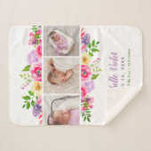 明るい開花3フォトベビー名 シェルパブランケット (正面(横))