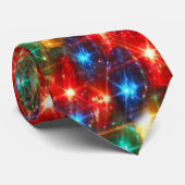 明るい陽気なクリスマスライトネックタイ ネクタイ (ロール)