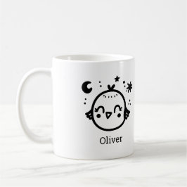 明るい雛 – かわいいズバードラインアート» コーヒーマグカップ