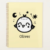 明るい雛 – かわいいズバードラインアート» プランナー手帳 (正面)