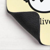 明るい雛 – かわいいズバードラインアート» マウスパッド (コーナー)