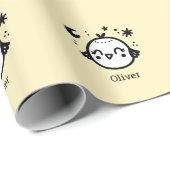 明るい雛 – かわいいズバードラインアート» ラッピングペーパー (ロールコーナー)