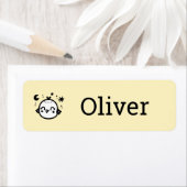 明るい雛 – かわいいズバードラインアート» ラベル (インサイチュ)