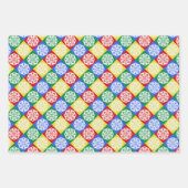 明るい雪 ラッピングペーパーシート (正面)