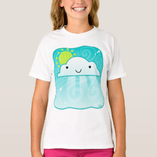 明るい雲のシャツ Tシャツ