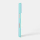 明るい青いカメの男の子のiPhoneケース iPhone 16ケース (右側面)