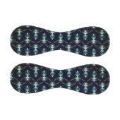 明るい青い宝石の上品な白熱［赤熱］光を放つ外観 野球ボール (パネル)