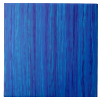 明るい青と濃い青のストライプ タイル