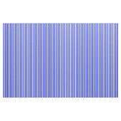 明るい青と白のストライプ ファブリック (ファットクウォーター)