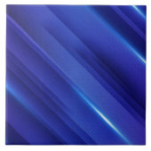 明るい青のグラデーションストライプパターン タイル (正面)