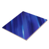 明るい青のグラデーションストライプパターン タイル (側面)