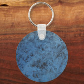 明るい青のヴィンテージ キーホルダー (正面)