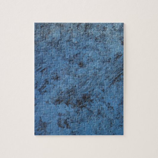 明るい青のヴィンテージ ジグソーパズル (縦)