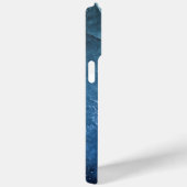 明るい青の氷表面 Case-Mate iPhoneケース (裏面 / 右)