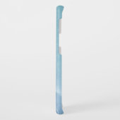 明るい青の氷表面 Case-Mate iPhoneケース (裏面/左)