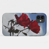 明るい青空に赤いバラ Case-Mate iPhoneケース (裏面(横))