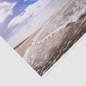 明るい青空及び海岸線のビーチのティッシュペーパー 薄葉紙 (詳細)