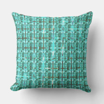 明るい青色の光沢、正方形またはグリッド内のイメージ