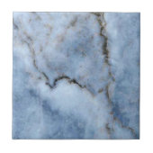 明るい青色の縞の石のうち1フェイクつ  タイル (正面)