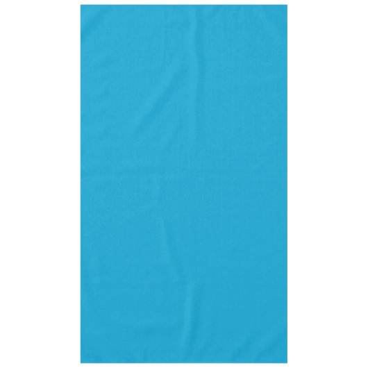 明るい青 テーブルクロス (正面)