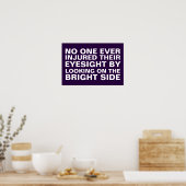 明るい面を見る ポスター (キッチン)