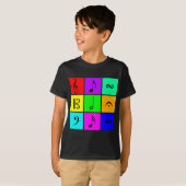明るい音楽記号 Tシャツ (正面フル)