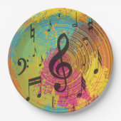 明るい音色が爆発する音色 ペーパープレート (正面)