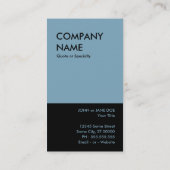 明るい頭蓋骨 名刺 (裏面)