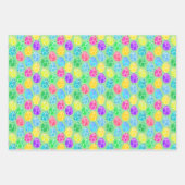 明るい飾イースターエッグ ラッピングペーパーシート (正面2)