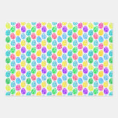 明るい飾イースターエッグ ラッピングペーパーシート (正面3)