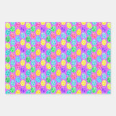 明るい飾イースターエッグ ラッピングペーパーシート (正面2)