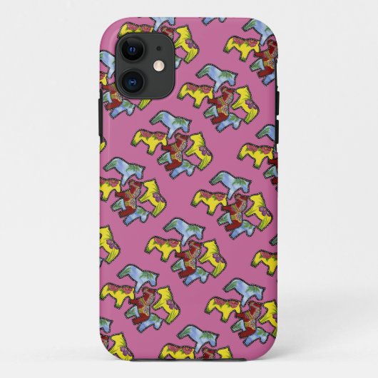 明るい馬のケースメイトのケース Case-Mate iPhoneケース (裏面)