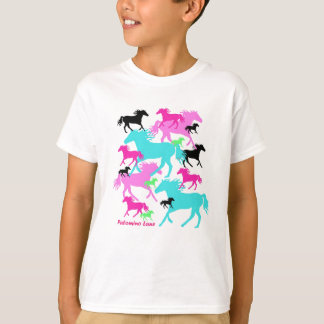 明るい馬 Tシャツ