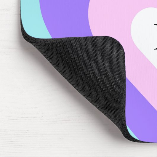 明るい鮮やかY2k 2000s複数ハート マウスパッド (コーナー)