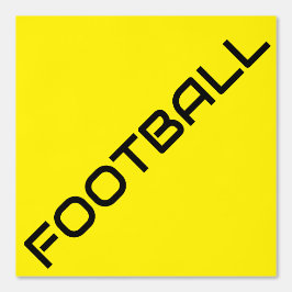 明るい黄色のサッカースリムブラックダイアゴナル文字 壁紙
