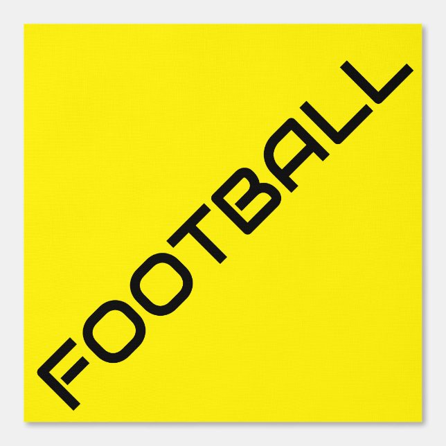 明るい黄色のサッカースリムブラックダイアゴナル文字 壁紙 (正面)