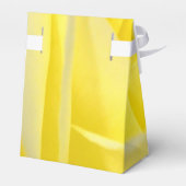 明るい黄色のバラ色の国のフローラ結婚ズ フェイバーボックス (裏面サイド)