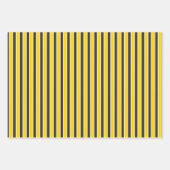 明るい黄色のラッピング紙シート ラッピングペーパーシート (正面)